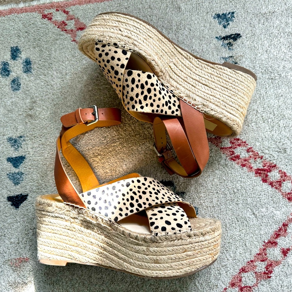 Dolce Vita Calf Hair Espadrilles